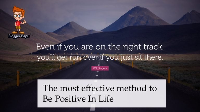 The most effective method to Be Positive