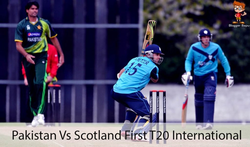 Pakistan Vs Scotland First T20 International