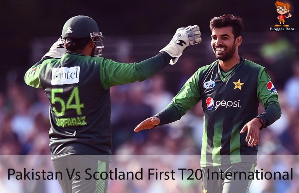 Pakistan Vs Scotland First T20 International