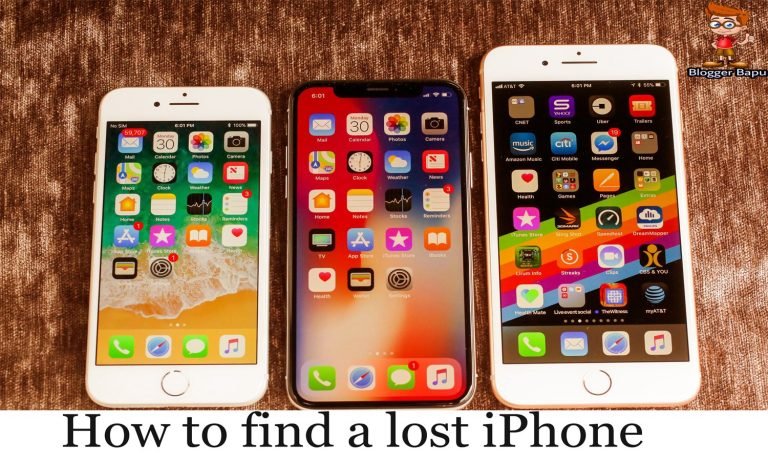 How to find a lost iPhone