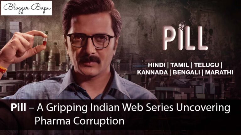 Pill Web Series – A Web Series Uncovering Pharma Corruption