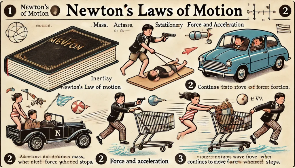 Newton’s Laws of Motion Explained with Real-Life Examples